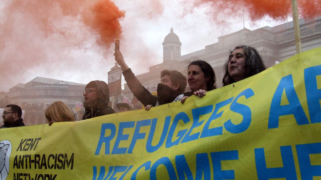 Stand Up To Racism Demonstration, London, UK