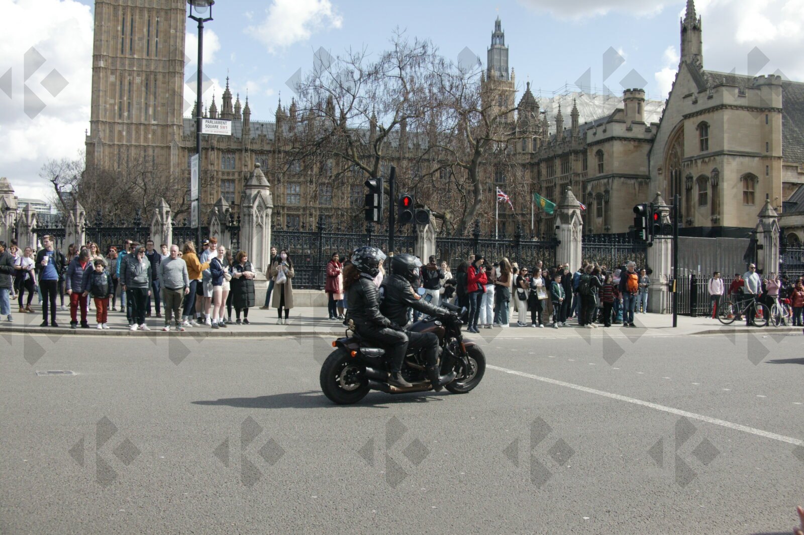 London. Uk. 07/04/2023. Rolling Thunder Ride of respect for Queen Elizabeth and founder of Rolling Thunder Gavin Harry Wragg.