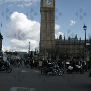 London. Uk. 07/04/2023. Rolling Thunder Ride of respect for Queen Elizabeth and founder of Rolling Thunder Gavin Harry Wragg.