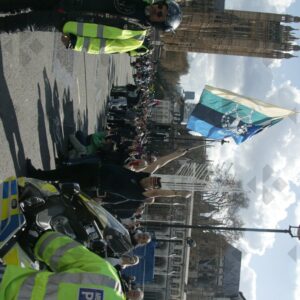 London. Uk. 07/04/2023. Rolling Thunder Ride of respect for Queen Elizabeth and founder of Rolling Thunder Gavin Harry Wragg.