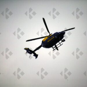 STANSTED, UK - 2016.04.26. Metropolitan Police helicopter is pro