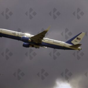 Air Force Two Taking Off from Stansted Airport.