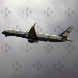 Air Force Two Taking Off from Stansted Airport.