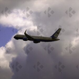 Air Force Two Taking Off from Stansted Airport.