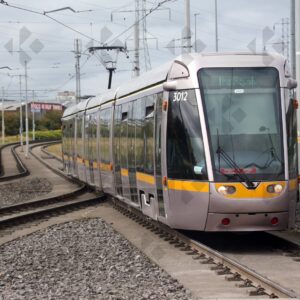 Belgard Luas interchange at Red Line stop in Tallaght