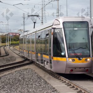 Belgard Luas interchange at Red Line stop in Tallaght
