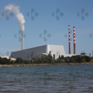 Dublin Waste to Energy facility at Poolbeg in Dublin