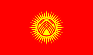 Flag of Kyrgyzstan