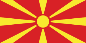 Flag of North Macedonia