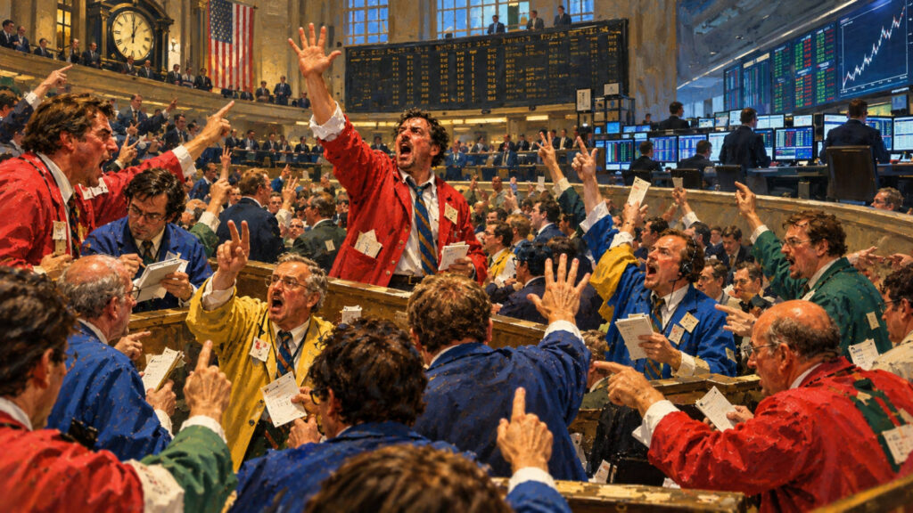 When markets had lungs: the death of the trading pit